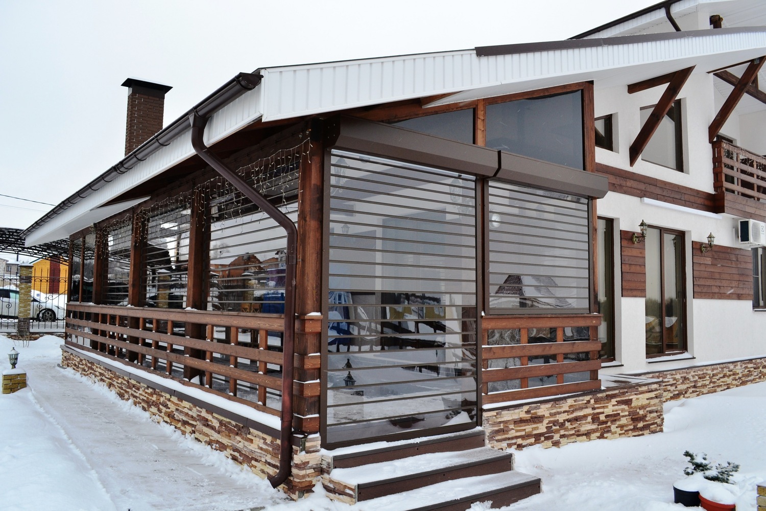 Прозрачные рольставни<br>